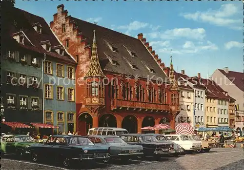 Freiburg Breisgau Marktplatz Kat. Freiburg im Breisgau