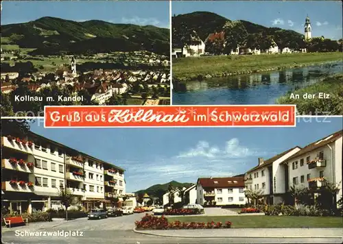 Kollnau Elz Kandel Schwarzwaldplatz Kat. Waldkirch