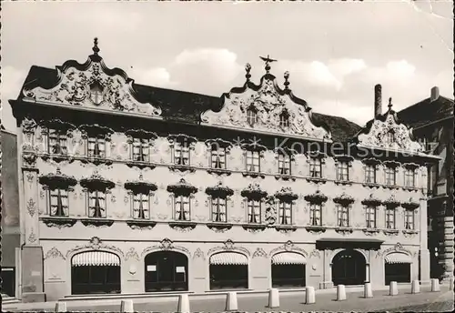 Wuerzburg Haus zum Falken Kat. Wuerzburg