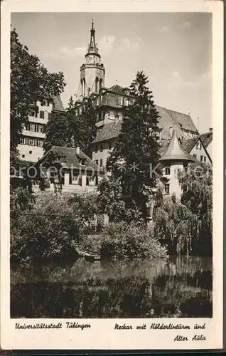 Tuebingen Universitaetsstadt Hoelterlinturm Kat. Tuebingen