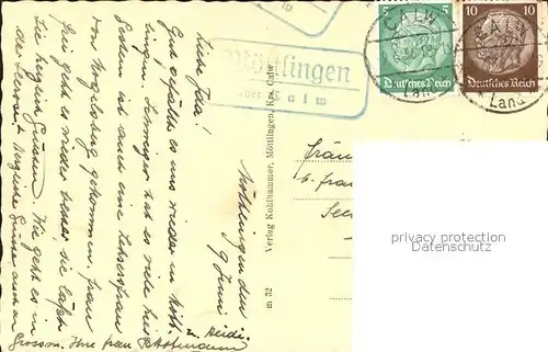 Calw Moettlingen Kat. Calw