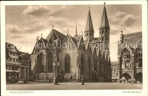 Braunschweig Martinskirche Kat. Braunschweig