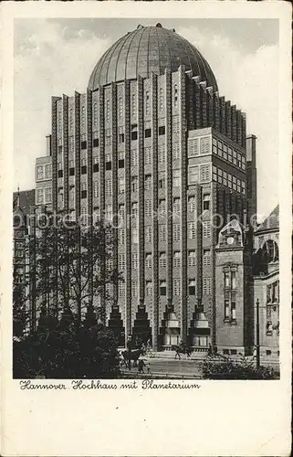 Hannover Hochhaus mit Planetarium Kat. Hannover