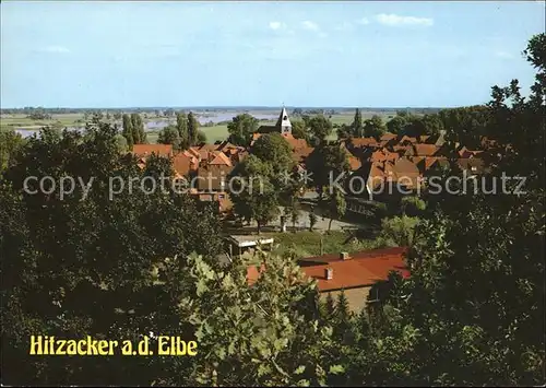 Hitzacker Elbe Panorama Kat. Hitzacker (Elbe)