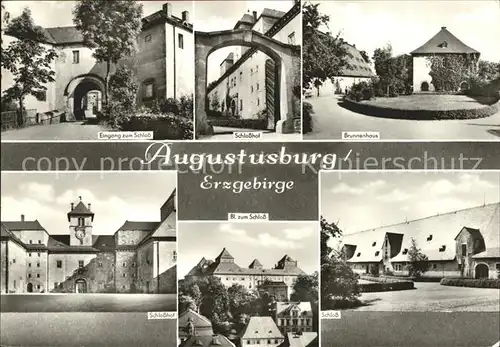 Augustusburg Schloss Brunnenhaus  Kat. Augustusburg