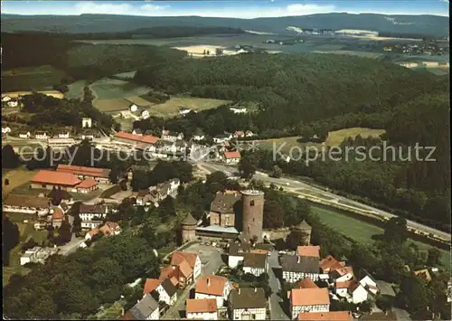 Trendelburg Fliegeraufnahme Kat. Trendelburg