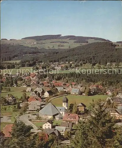 Hinterzarten Panorama Kat. Hinterzarten