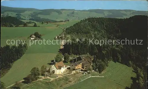 St Peter Schwarzwald Fliegeraufnahme Wallfahrtskirche Maria Lindenberg Kat. St. Peter