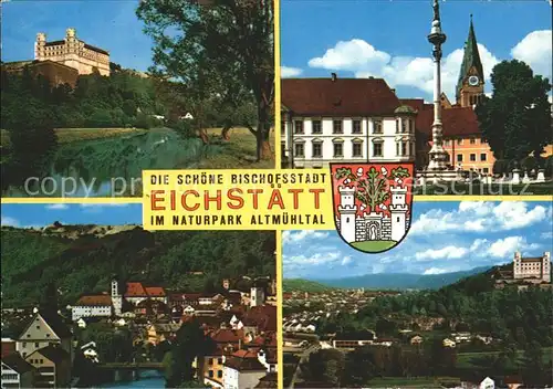 Eichstaett Oberbayern Bischofsstadt Ansichten Wappen / Eichstaett /Eichstaett LKR