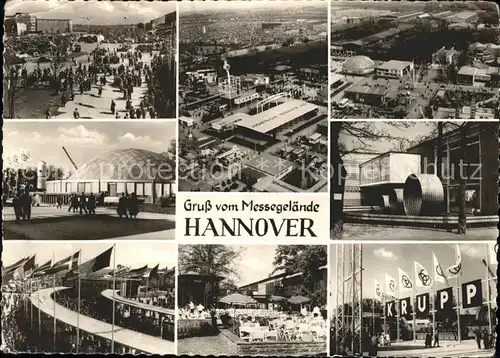 Hannover Messegelaende Firma Krupp Kat. Hannover