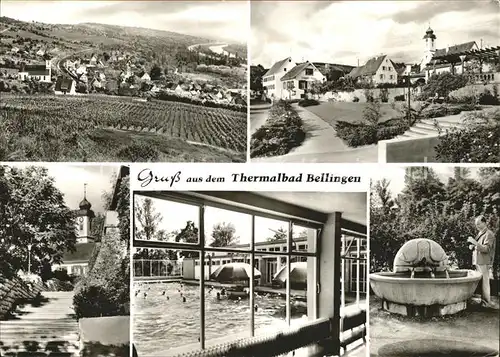 Bad Bellingen Thermalbad Trink Brunnen Kat. Bad Bellingen