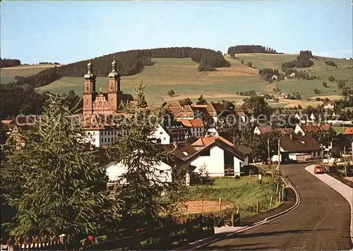 St Peter Schwarzwald Panorama Kat. St. Peter