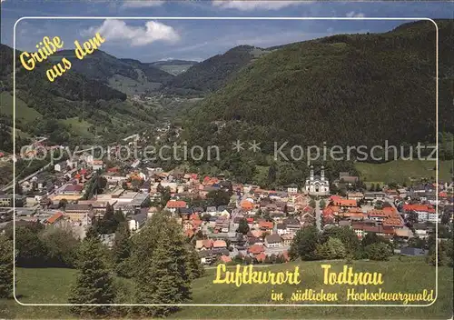 Todtnau Panorama Kat. Todtnau