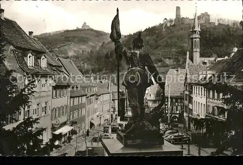 Weinheim Bergstrasse Marktplatz Kat. Weinheim