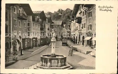 Berchtesgaden Marktplatz Kat. Berchtesgaden