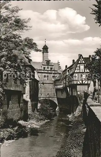 Marktbreit Rathaus Patrizierhaus Kat. Marktbreit