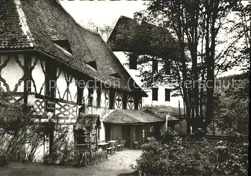 Ebermannstadt Forsthaus Burg Gailenreuth Kat. Ebermannstadt