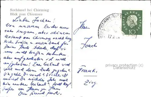 Chieming Chiemsee Seehaeusl Chiemsee / Chieming /Traunstein LKR
