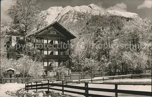 Oberstdorf Pension Villa Heimat Kat. Oberstdorf