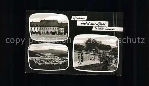 Waldmuenchen Hotel zur Linde Kat. Waldmuenchen