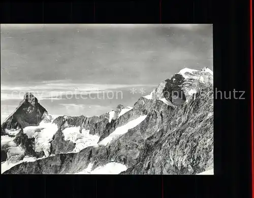 Zinalrothorn Walliser Alpen Kat. Zinalrothorn