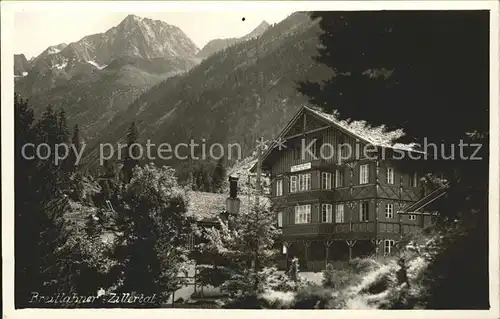 Ginzling Berggasthaus Breitlahner Berghuette Zillertal Kat. Mayrhofen