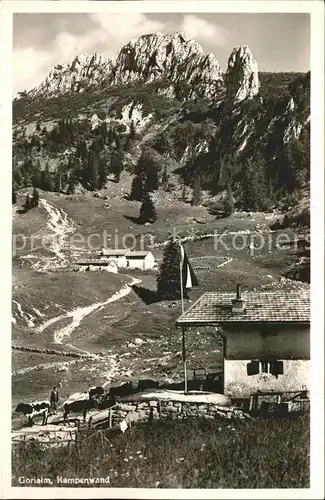 Aschau Chiemgau Schlechtenberg Gori Alm Kampenwand Chiemgauer Alpen Kat. Aschau i.Chiemgau