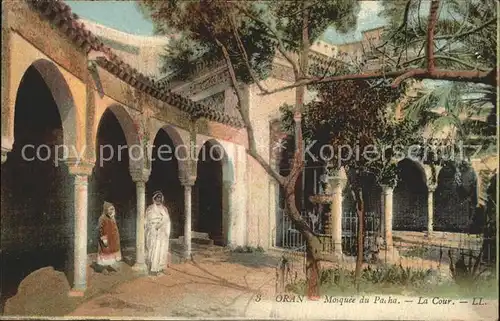 Oran Algerie Mosquee du Pacha La Cour Kat. Oran