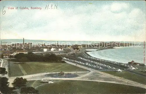 Bombay Mumbai View of Colaba / Bombay /