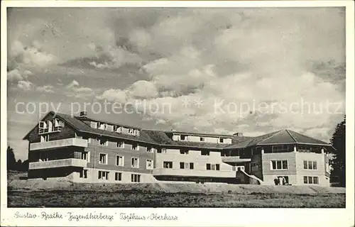 Torfhaus Harz Gustav Bratke Jugendherberge Kat. Altenau