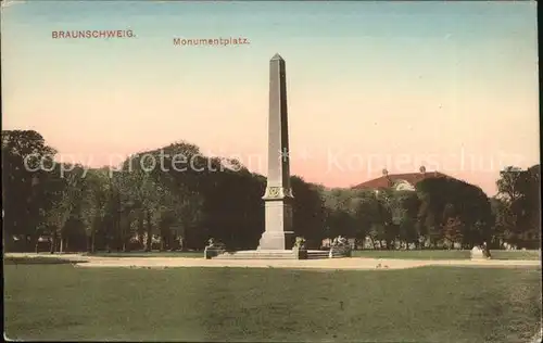 Braunschweig Monumentplatz Kat. Braunschweig