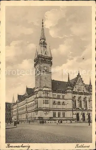 Braunschweig Rathaus Kat. Braunschweig