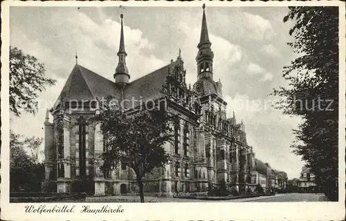Wolfenbuettel Hauptkirche Kat. Wolfenbuettel