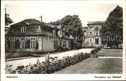 Wolfenbuettel Lessinghaus u.Bibliothek Kat. Wolfenbuettel