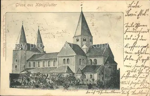 Koenigslutter Stiftskirche Kat. Koenigslutter am Elm