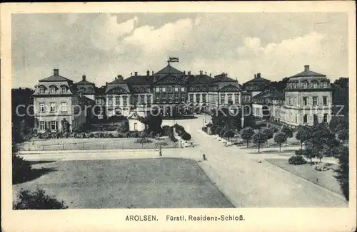 Bad Arolsen Fuerstl.Residenz Schloss Kat. Bad Arolsen