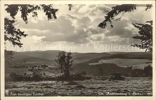 St Andreasberg Harz Das Andreasberger Bergland Kat. Sankt Andreasberg