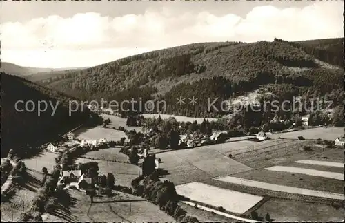 Willingen Sauerland Teilort Stryck (Stempel) / Willingen (Upland) /Waldeck-Frankenberg LKR