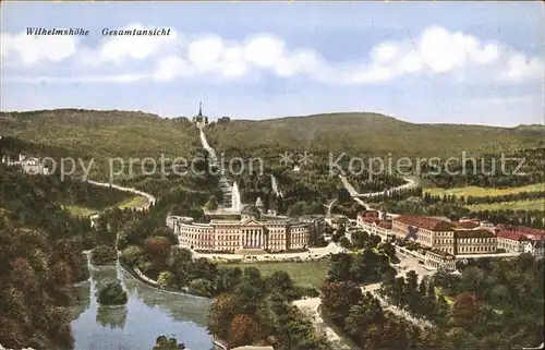 Wilhelmshoehe Kassel mit Schloss Hotel Kat. Kassel