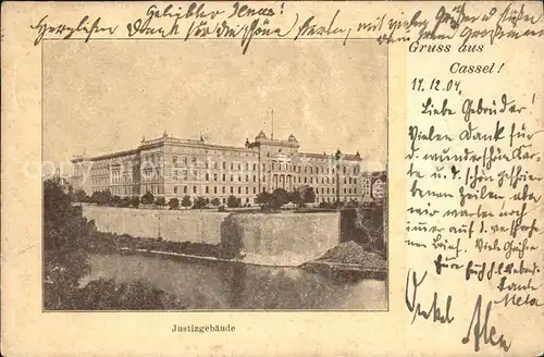 Kassel Justizgebaeude Kat. Kassel