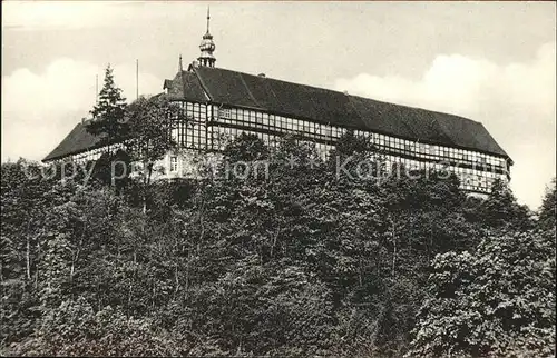 Herzberg Harz Schloss Kat. Herzberg am Harz