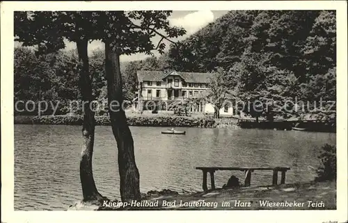 Bad Lauterberg Wiesenbeker Teich Kat. Bad Lauterberg im Harz