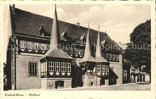 Einbeck Niedersachsen Rathaus Kat. Einbeck