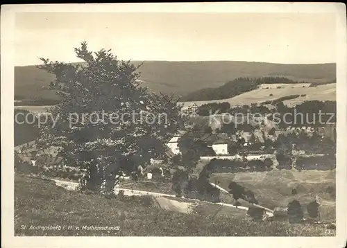 St Andreasberg Harz  Kat. Sankt Andreasberg