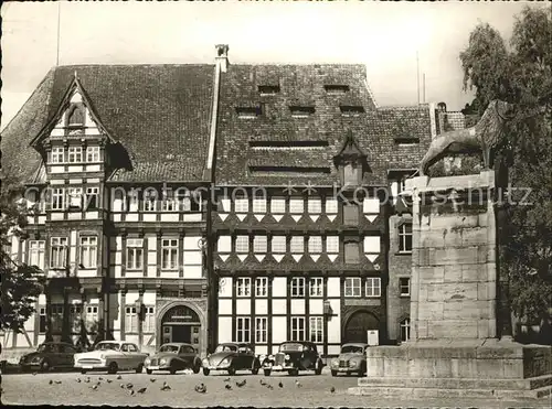 Braunschweig Das Gildehaus am Burgplatz Kat. Braunschweig