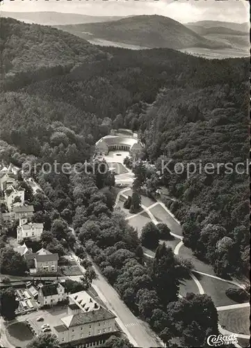 Bad Wildungen Luftaufnahme vom Kurpark u.Wandelhalle Kat. Bad Wildungen