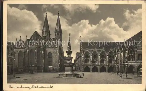 Braunschweig Altstadtmarkt Kat. Braunschweig