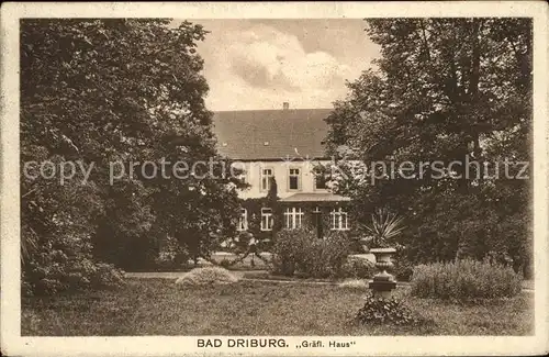 Bad Driburg Graefl.Haus Kat. Bad Driburg