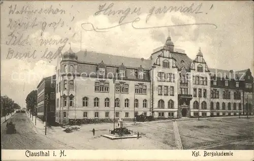 Clausthal Zellerfeld Kgl.Bergakademie Kat. Clausthal Zellerfeld