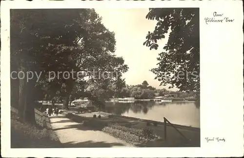 Eutin Uferpromenade am Eutiner See Kat. Eutin